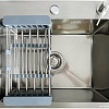 Кухонная мойка Blantek LS-5848H Honeycomb (набор)