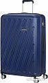 Чемодан-спиннер American Tourister Hypercube Deep Blue 76 см