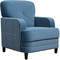 Интерьерное кресло Нижегородмебель Черри Н ТК 285 (синий)