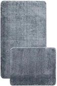 Набор ковриков Gokyildiz Soft Micro DUZ-7039-DARK-GRAY