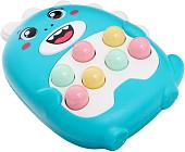 Развивающая игрушка Zabiaka Веселый дино 10075173 (голубой)