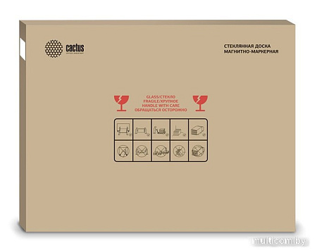 Магнитно-маркерная доска CACTUS CS-GBD-90x120-UWT