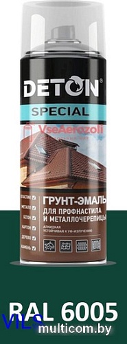 Грунт-эмаль Deton Special Для металлочереп. RAL 6005 0.52 л (зеленый мох)