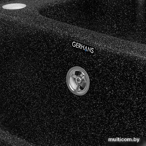 Кухонная мойка Gerhans E10 (черный)