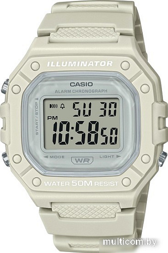 Наручные часы Casio Illuminator W-218HC-8A