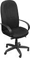 Кресло Деловая обстановка Вега Стандарт (флок, черный)