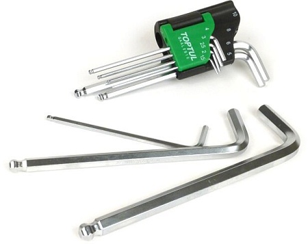 Набор ключей Toptul GAAL0916 9 предметов