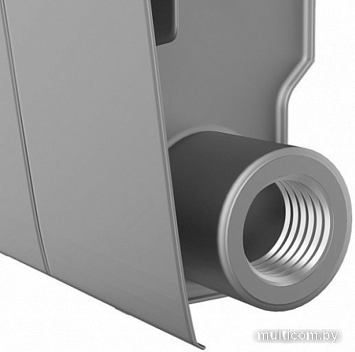 Биметаллический радиатор Royal Thermo Biliner 350 (Silver Satin, 15 секций)