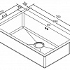 Врезная кухонная мойка Zorg INOX RX-7551