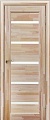 Межкомнатная дверь Юркас Вега ЧО 5 80x200 (неокрашенный, стекло мателюкс матовое)