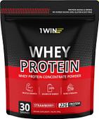 Протеин сывороточный (изолят) 1WIN Whey Protein (клубника, 900г)