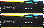 Оперативная память Kingston FURY Beast RGB 2x32ГБ DDR5 6000 МГц KF560C36BBE2AK2-64