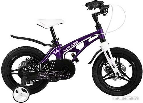 Детский велосипед Maxiscoo Cosmic MSC-C1417D (фиолетовый)