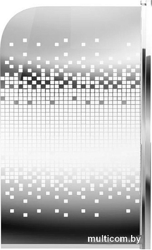 Стеклянная шторка для ванны Teymi Solli Mosaic 85x140 T00203 (прозрачное стекло/хром)