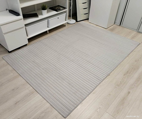 Ковер для жилой комнаты Radjab Carpet Сканди Сизаль Прямоугольник 10935A 12196RK (1.6x2.3, Grii/Grii)