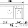 Кухонная мойка Blanco Metra 9 (серый беж) [517364]