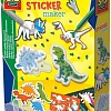 Набор для создания поделок/игрушек SES Creative Создай свою наклейку динозавра 14282