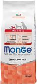 Сухой корм для собак Monge Speciality Line Mini Puppy and Junior Monoprotein с лососем и рисом 7.5 кг