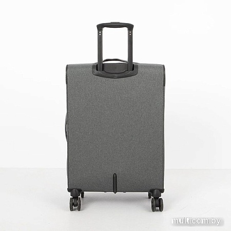 Чемодан-спиннер Francesco Molinary 338-1004/3-24GRY (серый)