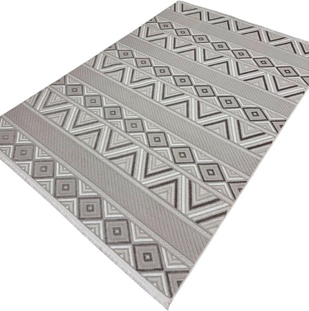 Ковер для жилой комнаты Radjab Carpet Моника Прямоугольник MC 357A 12605RK (2x2.9, Beige)