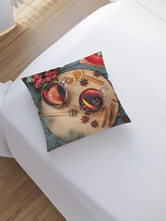 Чехол на подушку JoyArty Теплый глинтвейн sl_380842