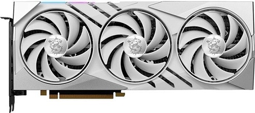 Видеокарта MSI GeForce RTX 4070 Ti Gaming X Slim White 12G