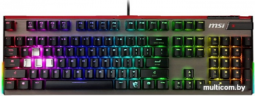 Клавиатура MSI Vigor GK80 (Cherry MX Red)