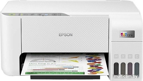 МФУ Epson EcoTank L3256 (ресурс стартовых контейнеров 4500/7500, контейнер 003)