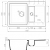 Кухонная мойка Omoikiri Sakaime 78-2-DC [4993198]