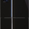 Многодверный холодильник Sharp SJ-FS97VBK