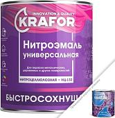 Эмаль Krafor НЦ-132 0.7 кг (белый)