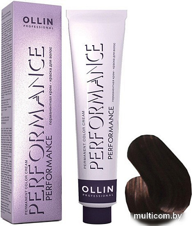 Ollin Professional Performance 4/3 шатен золотистый