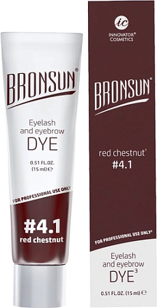 Краска Bronsun №4.1 медный каштан (15 мл)