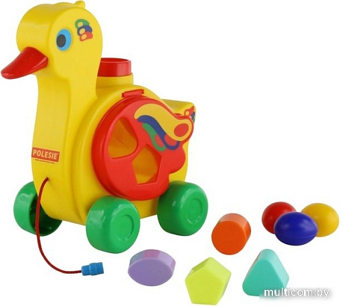 Сортер Полесье Уточка-несушка (в коробке)