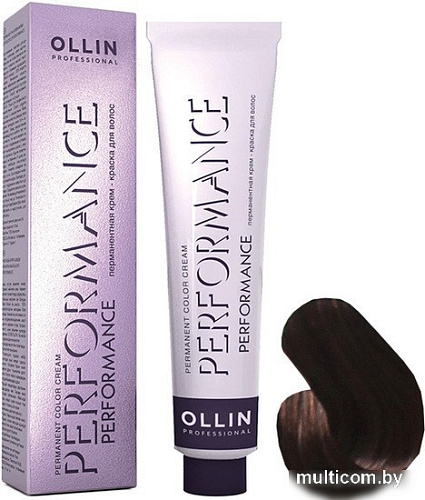 Ollin Professional Performance 4/3 шатен золотистый