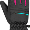 Горнолыжные перчатки Reusch Alan Junior 6361115-7003 (р-р 3, Blck/Blck/Pink Glo)