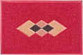Придверный коврик SunStep Spongy 45х75 ромбы 38-465 (красный)