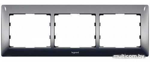 Рамка Legrand Galea Life 771943 (черный никель)