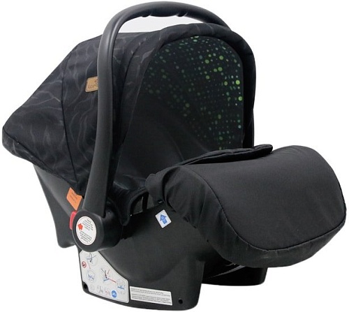 Универсальная коляска Lorelli Lora 2020 (3 в 1, black circles)