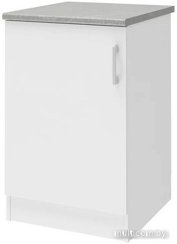 Шкаф напольный Stolline Уют 275.08МСТ (белый/белый)