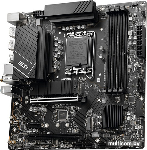 Материнская плата MSI Pro B760M-A WiFi DDR4