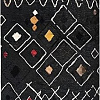 Ковер для жилой комнаты Shahintex Skandy 60x100 S003 894526
