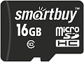 Карта памяти Smart Buy microSDHC SB16GBSDCL10-00LE 16GB