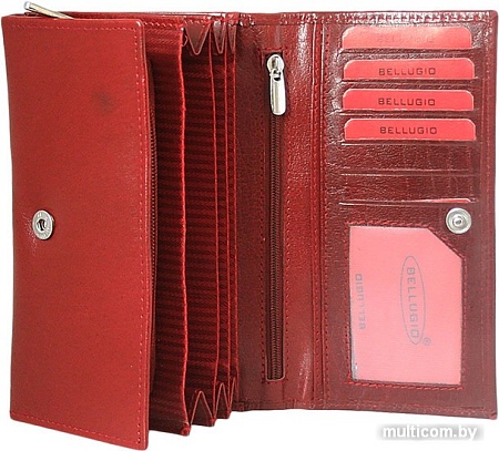 Кошелек Bellugio ZD-02-064M (красный)