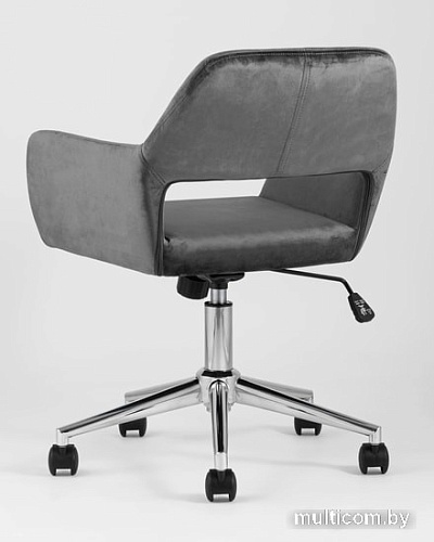 Кресло Stool Group Ross велюр (серый)