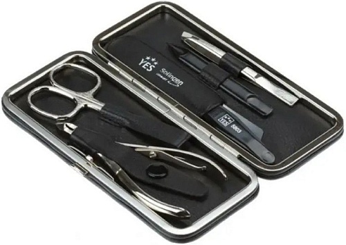 Набор для маникюра и педикюра YES 9021 (5 пр)
