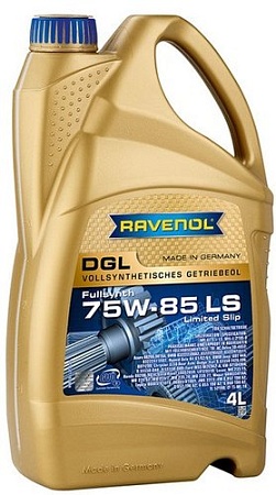 Трансмиссионное масло Ravenol DGL 75W-85 LS 4л