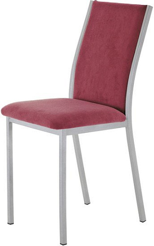 Стул AMC Comfort 2 Г Т5.8 (ткань красный/серебристый)