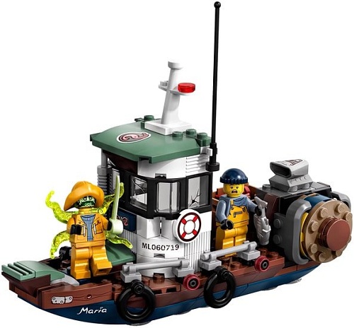 Конструктор LEGO Hidden Side 70419 Старый рыбацкий корабль