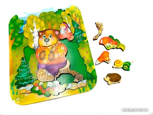 Мозаика/пазл Нескучные игры Маша и Медведь